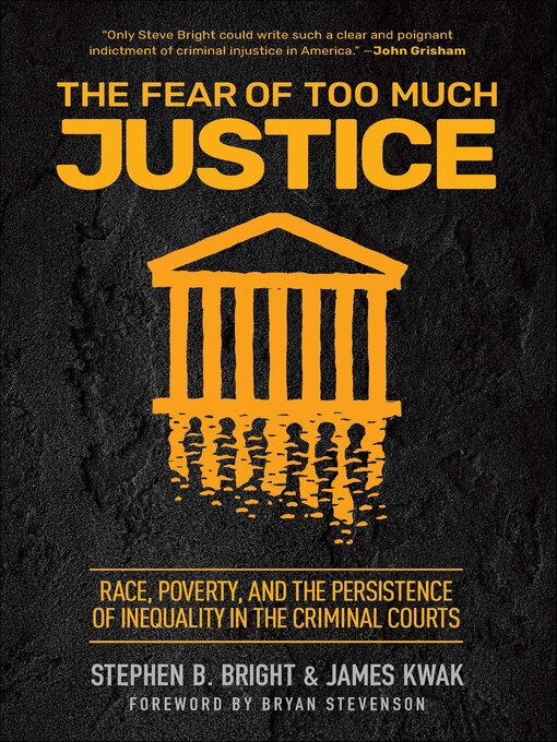 Title details for The Fear of Too Much Justice by Stephen B. Bright - Available